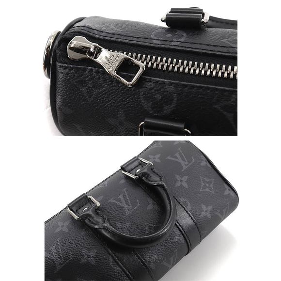 Louis Vuitton Monogram Eclipse Reverse Keepall XS Shoulder Bag - Picture 7 of 9